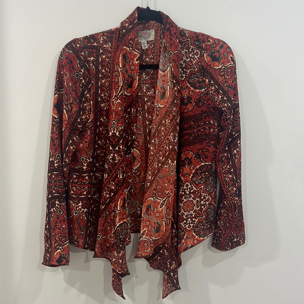 ecote patterned top. Size xs